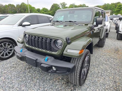 Sarge Green Clearcoat 2024 Jeep Wrangler 4xe Sport S