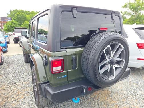 Sarge Green Clearcoat 2024 Jeep Wrangler 4xe Sport S