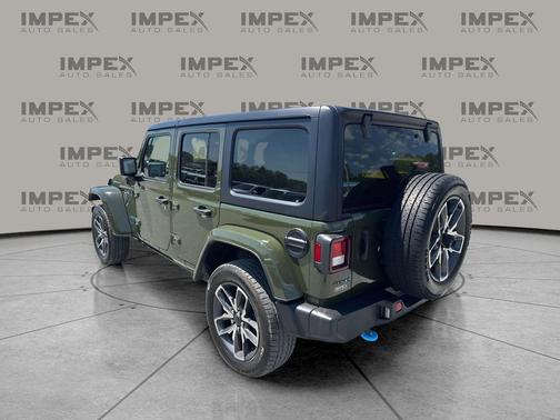Sarge Green Clearcoat 2024 Jeep Wrangler 4xe Sport S