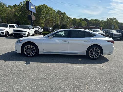 Eminent White Pearl 2018 Lexus LS 500h Base