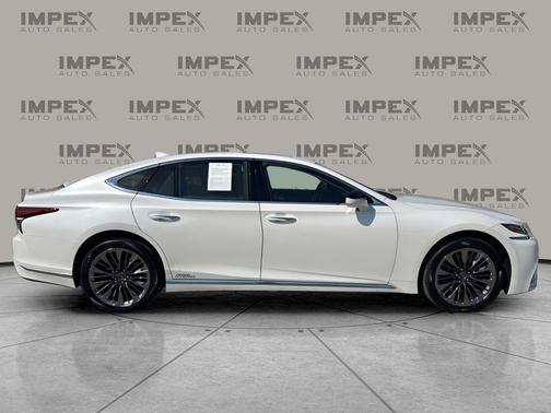 Eminent White Pearl 2018 Lexus LS 500h Base