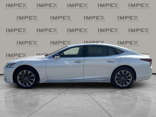 Eminent White Pearl 2018 Lexus LS 500h Base