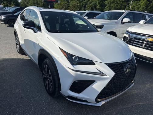 Ultra White 2021 Lexus NX 300 F Sport