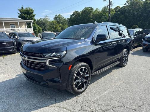 Midnight Blue Metallic 2022 Chevrolet Tahoe 4WD RST