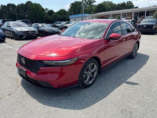 Radiant Red Metallic 2024 Honda Accord EX