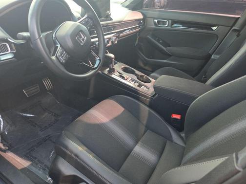 Black 2025 Honda Civic Hybrid Sport