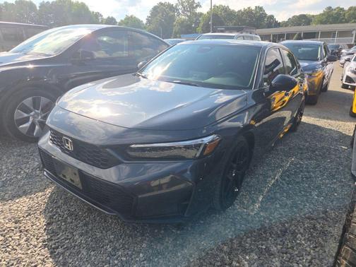 Black 2025 Honda Civic Hybrid Sport