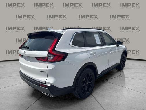 Platinum White Pearl 2024 Honda CR-V Hybrid Sport AWD