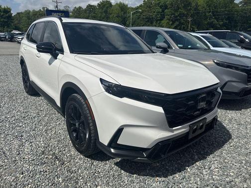 Platinum White Pearl 2024 Honda CR-V Hybrid Sport AWD