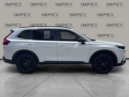 Platinum White Pearl 2024 Honda CR-V Hybrid Sport AWD