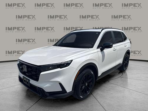 Platinum White Pearl 2024 Honda CR-V Hybrid Sport AWD