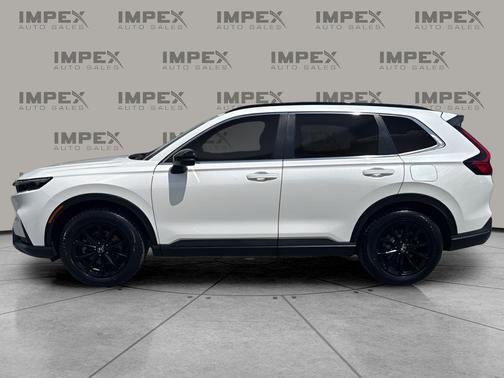 Platinum White Pearl 2024 Honda CR-V Hybrid Sport AWD
