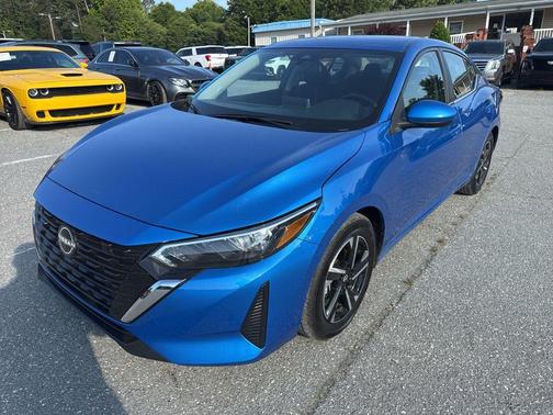 Electric Blue Metallic 2025 Nissan Sentra SV