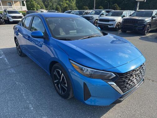 Electric Blue Metallic 2025 Nissan Sentra SV