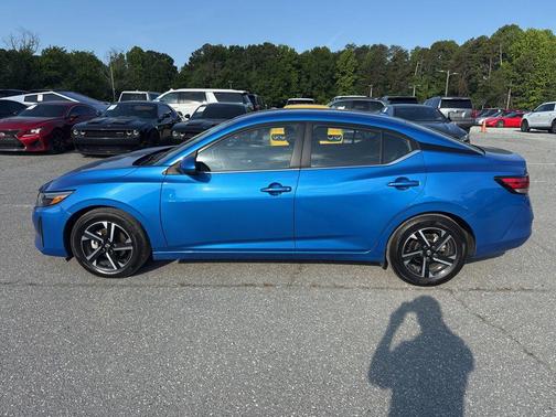 Electric Blue Metallic 2025 Nissan Sentra SV