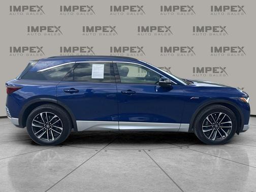 Blue 2024 Acura ZDX A-SPEC