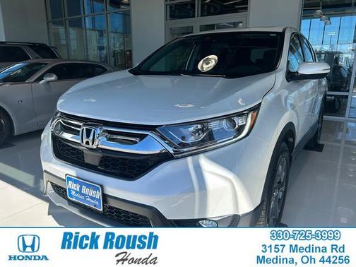White Diamond Pearl 2018 Honda CR-V EX