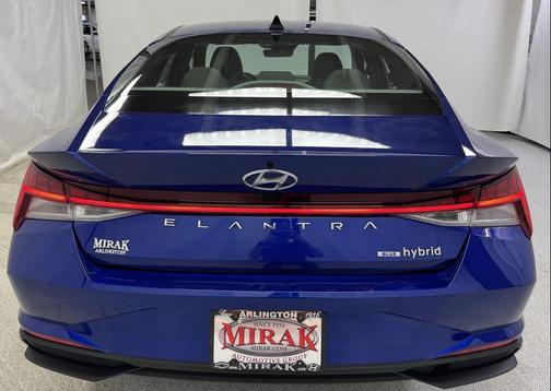 2021 Hyundai ELANTRA HEV Blue
