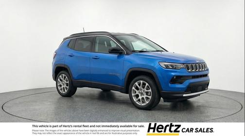 Hydro Blue Pearlcoat 2025 Jeep Compass Limited
