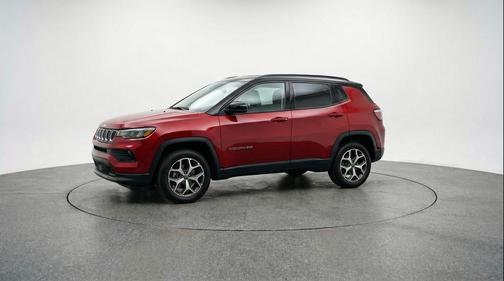 Red Hot Pearlcoat 2025 Jeep Compass Limited