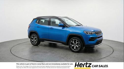 Hydro Blue Pearlcoat 2025 Jeep Compass Limited
