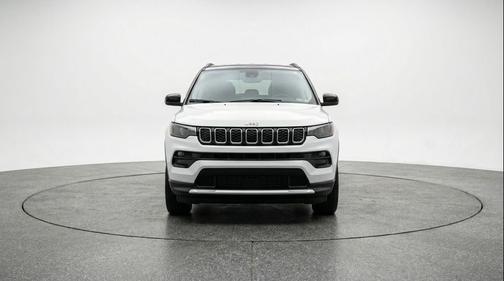 Bright White Clearcoat 2025 Jeep Compass Limited