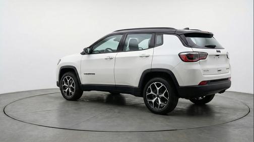 Bright White Clearcoat 2025 Jeep Compass Limited