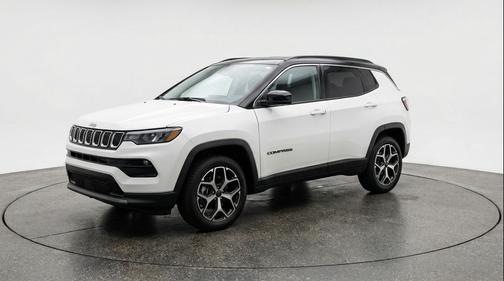Bright White Clearcoat 2025 Jeep Compass Limited