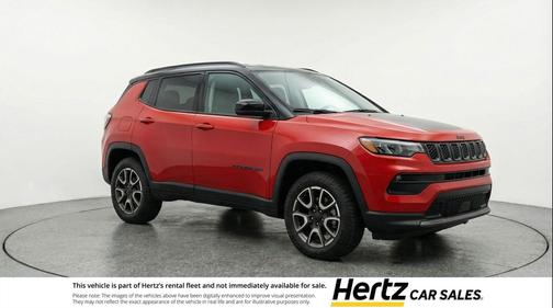 Red Hot Pearlcoat 2025 Jeep Compass Trailhawk