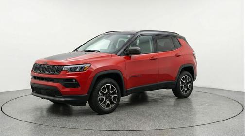 Red Hot Pearlcoat 2025 Jeep Compass Trailhawk