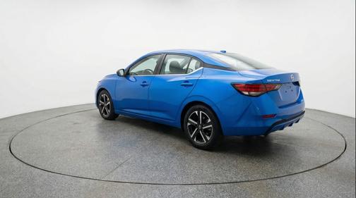 Electric Blue Metallic 2025 Nissan Sentra SV