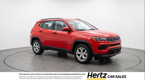 Red Hot Pearlcoat 2025 Jeep Compass Latitude