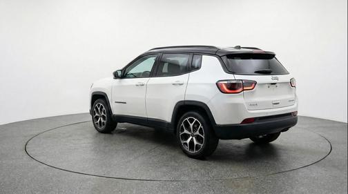 Bright White Clearcoat 2025 Jeep Compass Limited