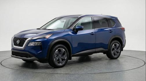 Deep Ocean Blue Pearl 2025 Nissan Rogue SV