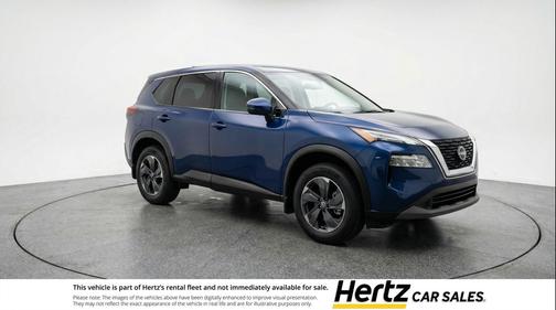 Deep Ocean Blue Pearl 2025 Nissan Rogue SV