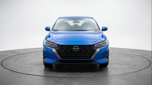 Electric Blue Metallic 2025 Nissan Sentra SV