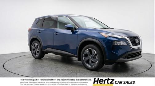 Deep Ocean Blue Pearl 2025 Nissan Rogue SV