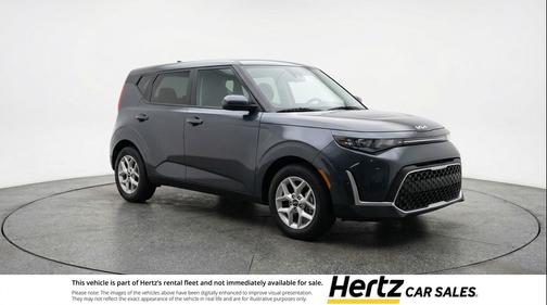 Gravity Gray 2025 Kia Soul LX