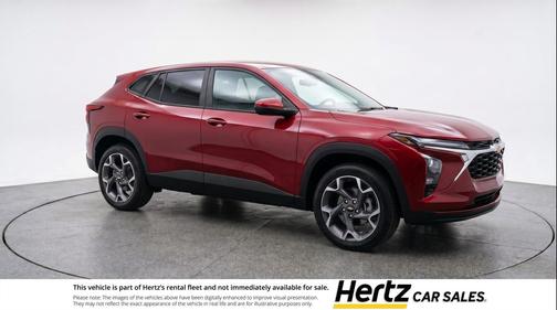 Crimson Metallic 2025 Chevrolet Trax LT