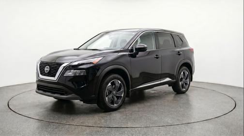 Super Black 2025 Nissan Rogue SV