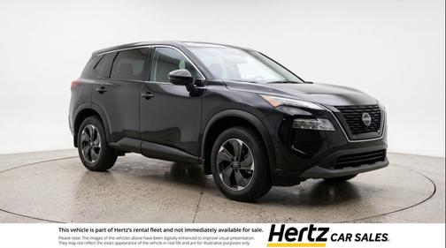 Super Black 2025 Nissan Rogue SV