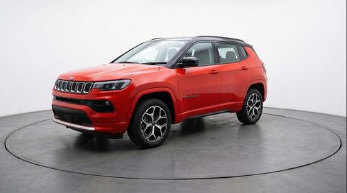 Red Hot Pearlcoat 2025 Jeep Compass Limited