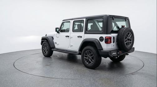 Bright White Clearcoat 2025 Jeep Wrangler Sport S