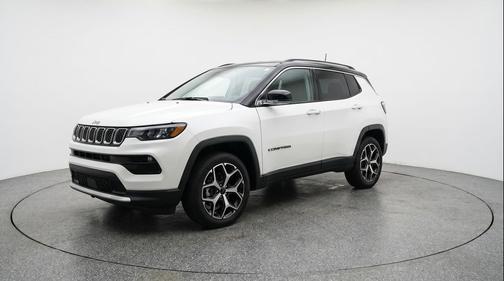 Bright White Clearcoat 2025 Jeep Compass Limited