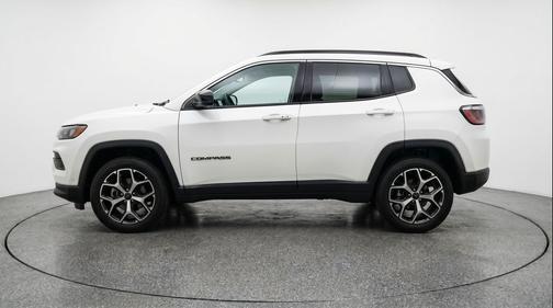 Bright White Clearcoat 2025 Jeep Compass Limited