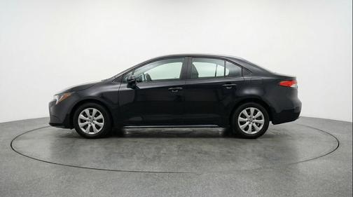 Midnight Black Metallic 2025 Toyota Corolla LE