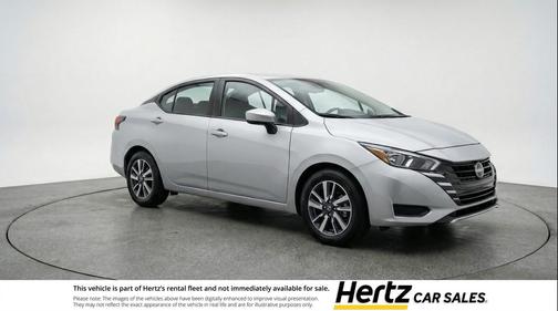 Brilliant Silver Metallic 2025 Nissan Versa 1.6 SV