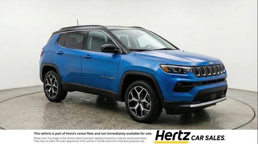 Hydro Blue Pearlcoat 2025 Jeep Compass Limited
