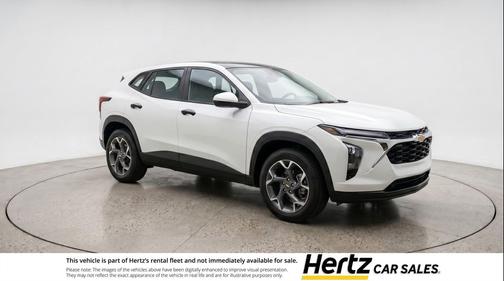 Summit White 2025 Chevrolet Trax LT