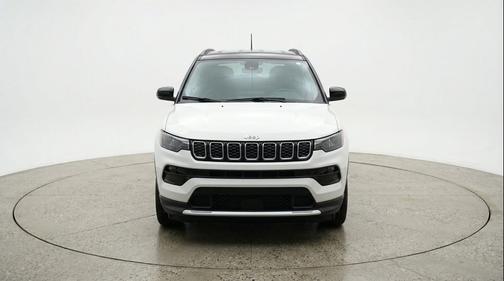 Bright White Clearcoat 2025 Jeep Compass Limited